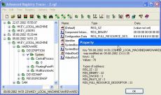 Скриншот 1 из 1 программы Advanced Registry Tracer