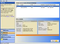Скриншот 1 из 2 программы DriveImage XML