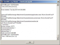 Скриншот 5 из 6 программы ClamWin Free Antivirus