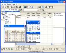 Скриншот 1 из 1 программы NoteBook-2004
