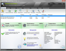 Скриншот 3 из 9 программы Ashampoo HDD Control