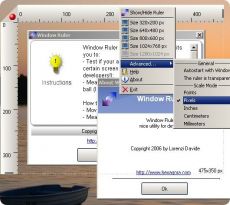 Скриншот 1 из 1 программы Window Ruler