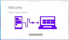 Скриншот 2 из 3 программы Windows Device Recovery Tool / Nokia Software Recovery Tool
